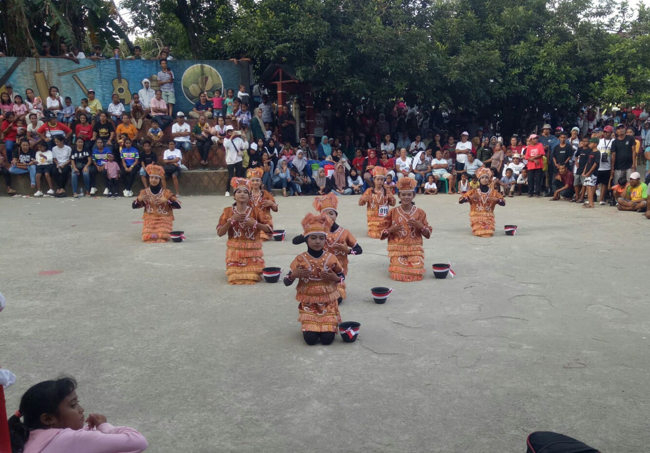 Meriahkan HUT-78 RI, Group "Wacana" Juarai Lomba Tari Kreasi